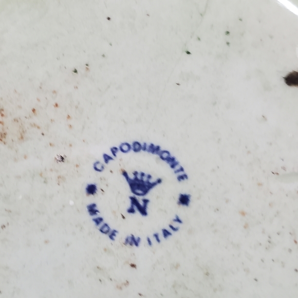 Vintage Set of Capodimonte Candlestick Holders - Picture 8 of 11